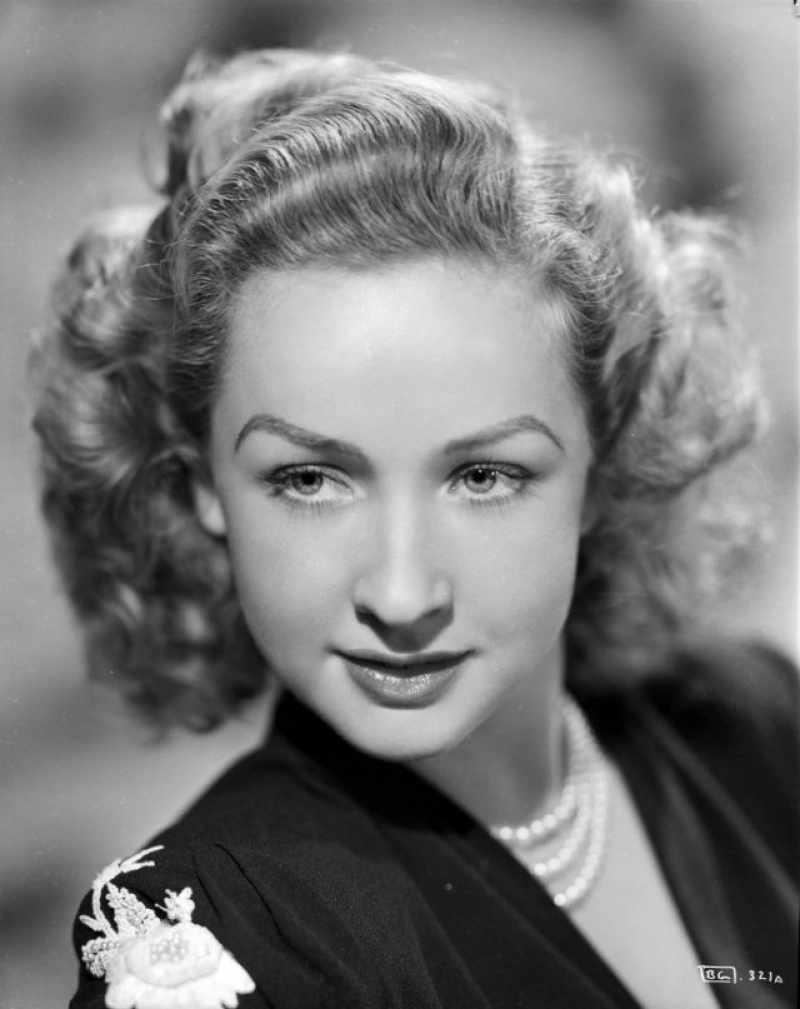 La actriz Bonita Granville