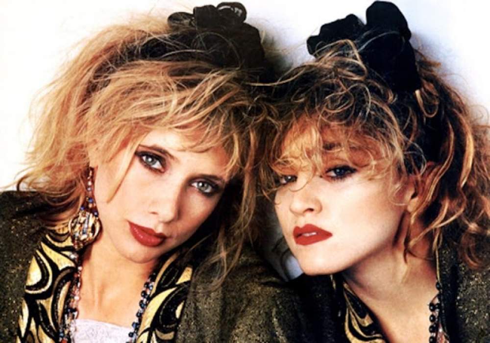 Rosanna Arquette y Madonna