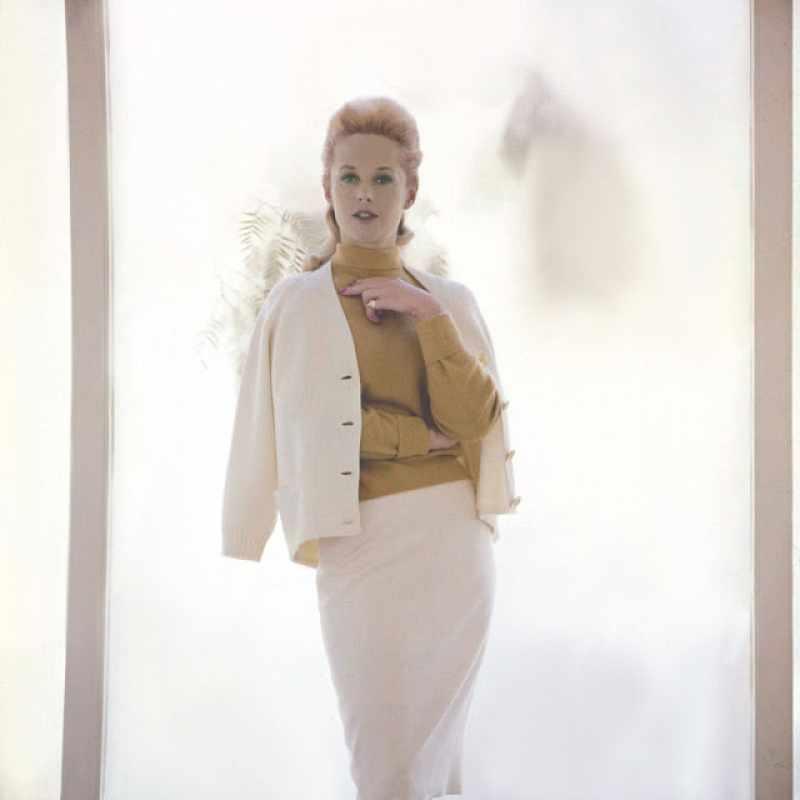 La actriz Tippi Hedren