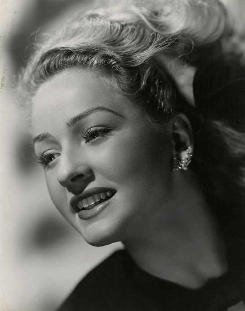 La actriz Bonita Granville