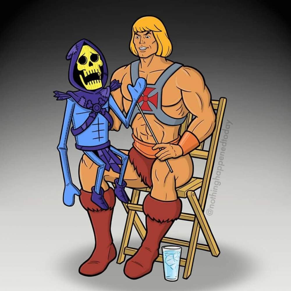 La vida de He-Man y Skeletor