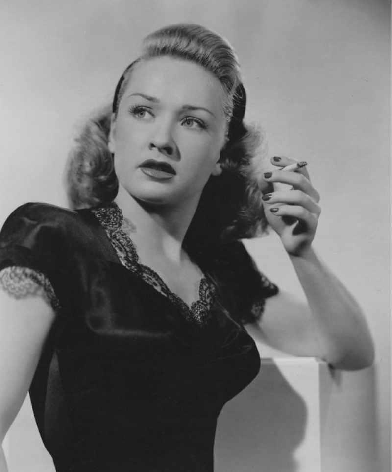 La actriz Bonita Granville